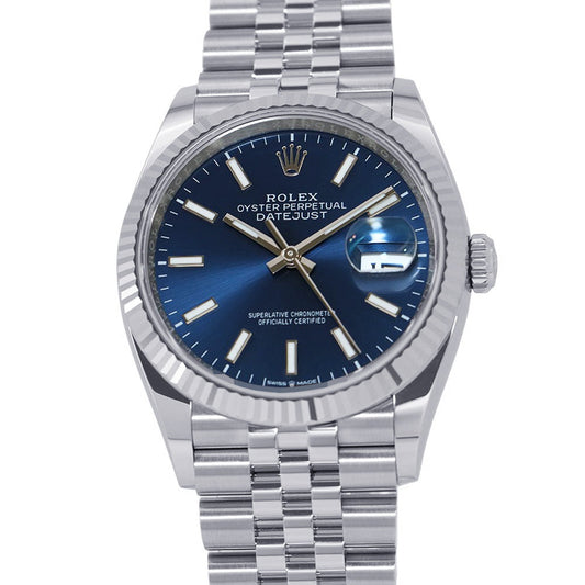 ROLEX Datejust 36 W36mm Stainless Steel Bright Blue Dial126234