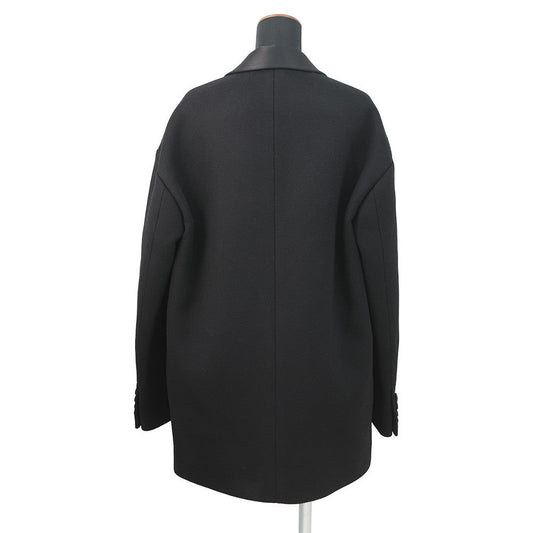 CELINE Cashmere tuxedo coat Size 34 Black2M02B6700 Cashmere100%