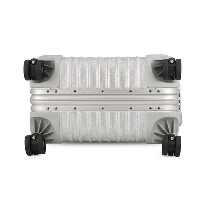 Dior Rimowa Collaboration Cabin Suitcase Oblique Carry-on Silver1DRTR002YWZ_H03E Aluminium