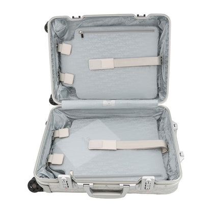Dior Rimowa Collaboration Cabin Suitcase Oblique Carry-on Silver1DRTR002YWZ_H03E Aluminium