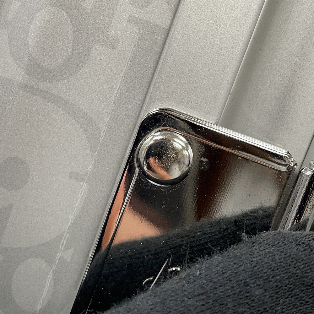 Dior Rimowa Collaboration Cabin Suitcase Oblique Carry-on Silver1DRTR002YWZ_H03E Aluminium