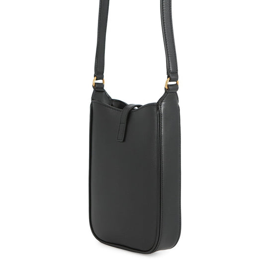 SAINT LAURENT PARIS Mini Vertical Shoulder Bag Black735214 Leather