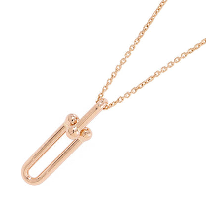 TIFFANY&Co. Hardware Thin Link Necklace63982253 18K Pink Gold