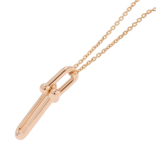 TIFFANY&Co. Hardware Thin Link Necklace63982253 18K Pink Gold