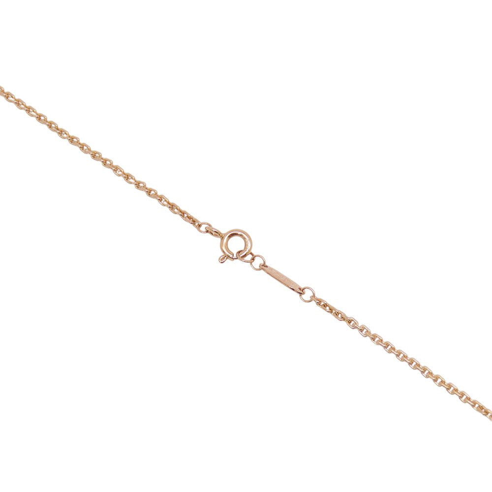 TIFFANY&Co. Hardware Thin Link Necklace63982253 18K Pink Gold