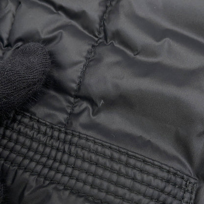 CHANEL COCO Button Collarless Quilted Jacket Size 36 BlackP46944 Nylon 98% Polyethylene 2%