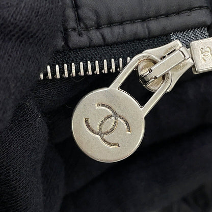 CHANEL COCO Button Collarless Quilted Jacket Size 36 BlackP46944 Nylon 98% Polyethylene 2%
