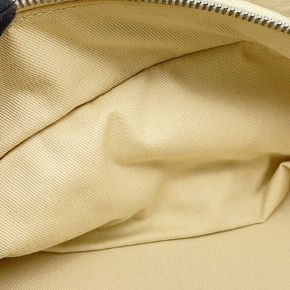 CHANEL Bubble Quilt ChainTravel Bag Ivory Leather