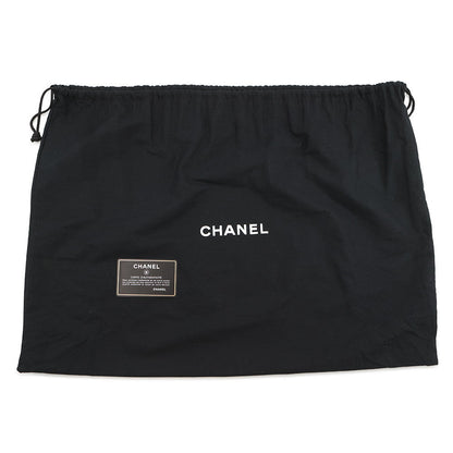 CHANEL Bubble Quilt ChainTravel Bag Ivory Leather