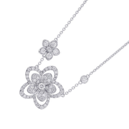 GRAFF Wildflower Double Diamond PendantRGP790 18K White Gold