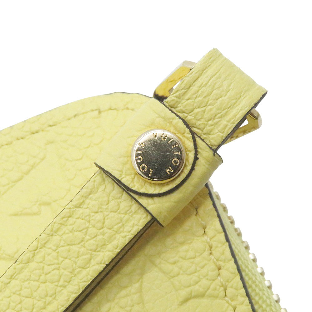 LOUIS VUITTON Zippy Wallet JauneM82043 Monogram Empreinte Leather