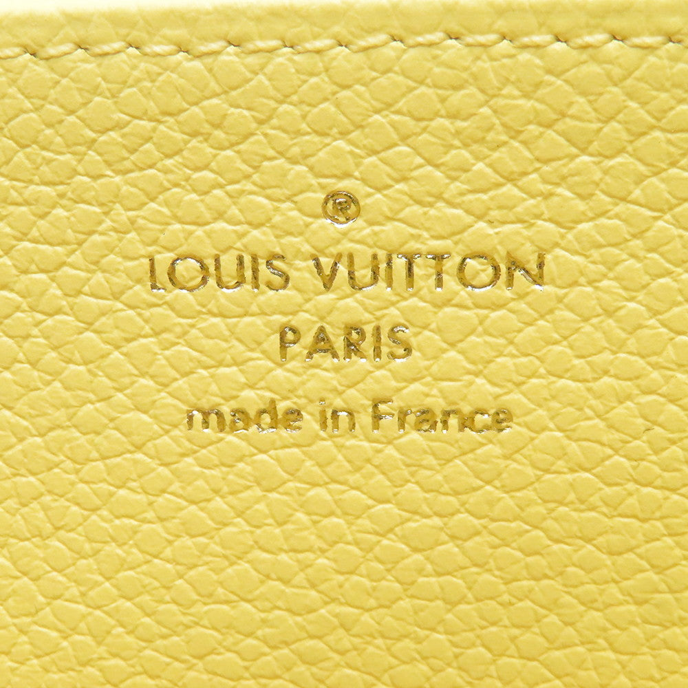 LOUIS VUITTON Zippy Wallet JauneM82043 Monogram Empreinte Leather