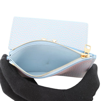 LOUIS VUITTON Portefeuille Capucine Compact lilacM81306 Taurillon Leather