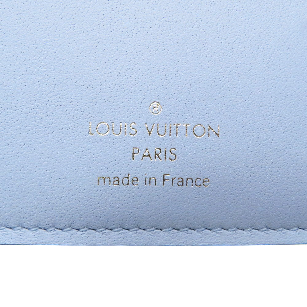 LOUIS VUITTON Portefeuille Capucine Compact lilacM81306 Taurillon Leather