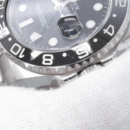 ROLEX GMT MasterII W40mm Stainless Steel Black Dial116710LN