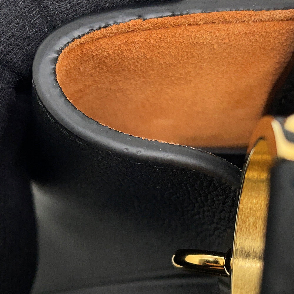 LOUIS VUITTON Capucines Souple Noir/BrownM14370 Calf Leather Size MM