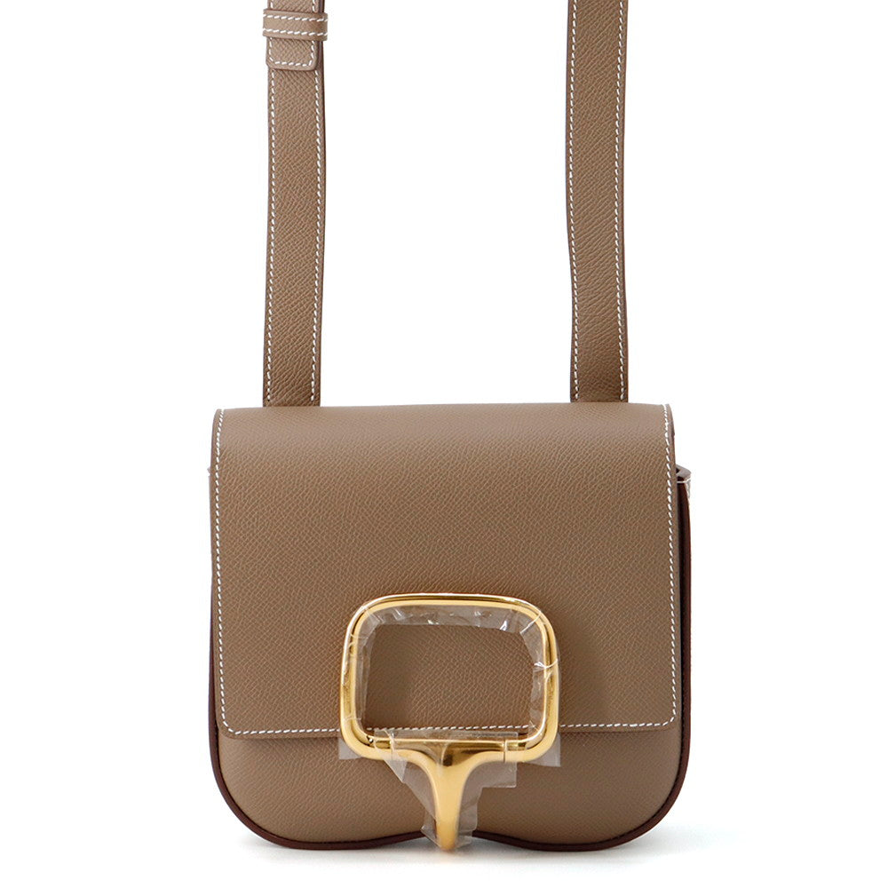 HERMES Della Cavaleria Etoupe Epsom Size Mini