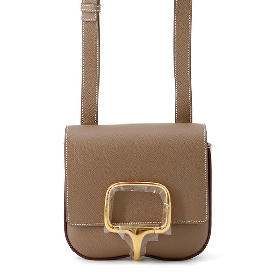 HERMES Della Cavaleria Etoupe Epsom Size Mini