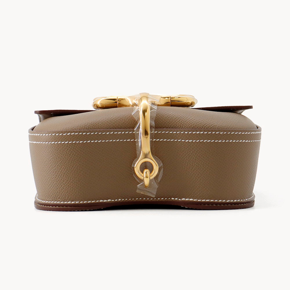HERMES Della Cavaleria Etoupe Epsom Size Mini