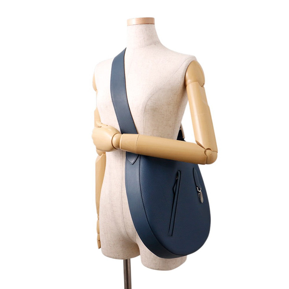 HERMES Alsoson Blue de Prusse Togo Leather