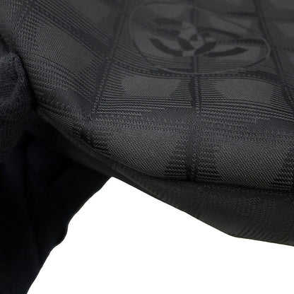 CHANEL New Travel Messenger Bag Black Nylon