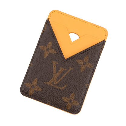 LOUIS VUITTON Porto Cult Magnet SaffronYellowM12853 Monogram Macassar Canvas