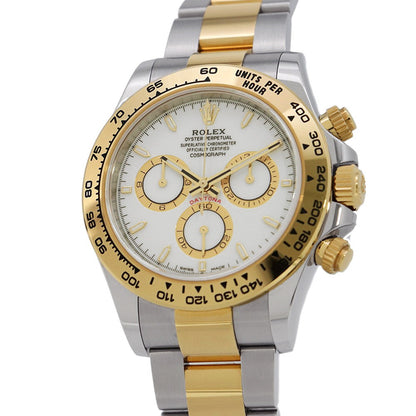 ROLEX Cosmos Graph Daytona W40mm Stainless Steel K18YG White Dial126503