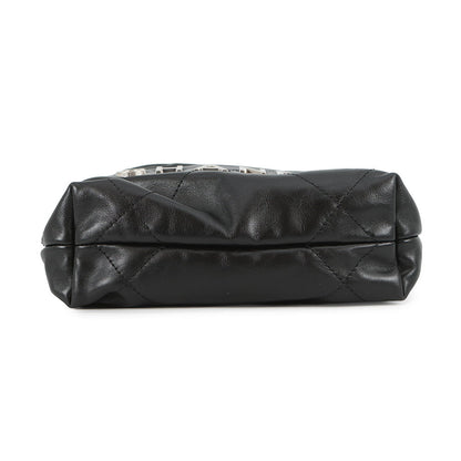 CHANEL CHANEL22 ChainShoulder Bag BlackAS3980 Shiny Calf Leather Size Mini