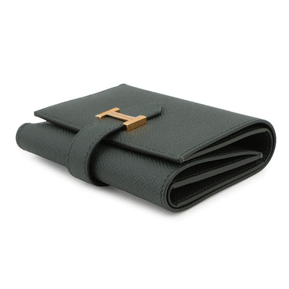 HERMES Bearn combine Vert Fonce Epsom