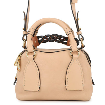 Chloe Dahlia 2WAY Handbag BeigeCHC20US361C62 Leather Size Small