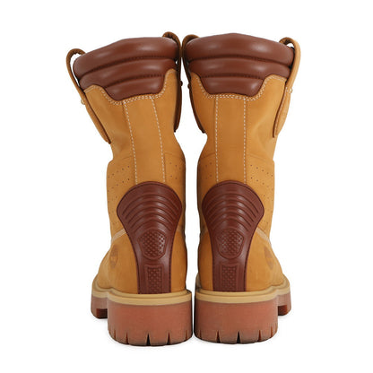 LOUIS VUITTON Timberland LV x Timberland Collaboration Mid Boots Beige/Brown Nubuck Leather Size 9.5