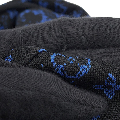 LOUIS VUITTON Zip hoodie Size XL Noir/BlueRM2319 SQ5 HOY04W Polyester56% Nylon29% Cotton15%