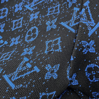 LOUIS VUITTON Zip hoodie Size XL Noir/BlueRM2319 SQ5 HOY04W Polyester56% Nylon29% Cotton15%