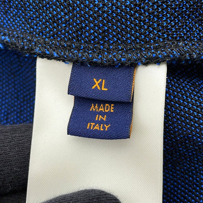 LOUIS VUITTON Zip hoodie Size XL Noir/BlueRM2319 SQ5 HOY04W Polyester56% Nylon29% Cotton15%