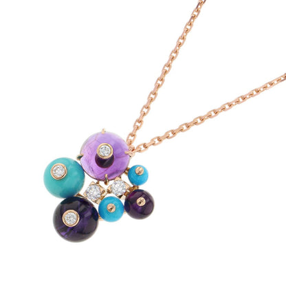 CARTIER Delices de Gore Necklace 18K Pink Gold
