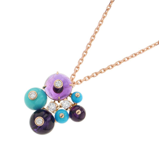 CARTIER Delices de Gore Necklace 18K Pink Gold