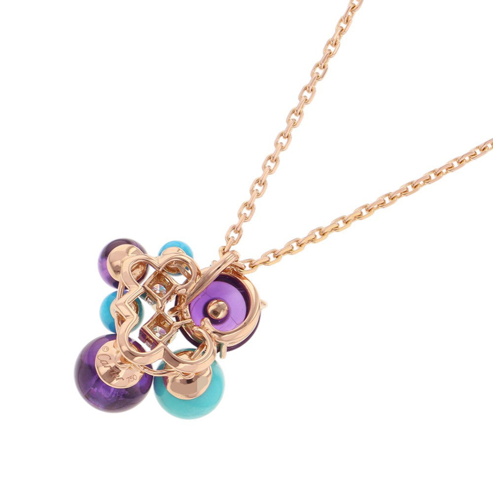 CARTIER Delices de Gore Necklace 18K Pink Gold