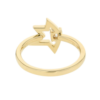 TASAKI Comet Plus Diamond Solo Ring Size Approximately No. 13 18K Yellow Gold
