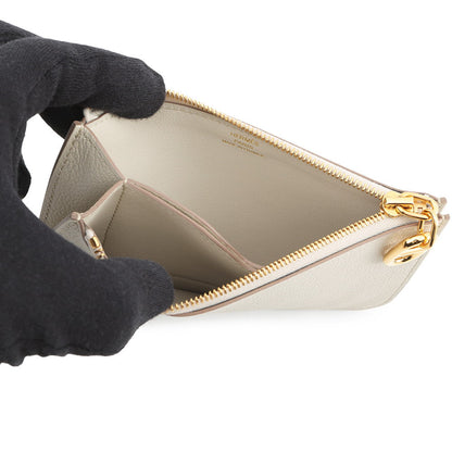 HERMES Zip Ungo Card Case Beton Evercolor
