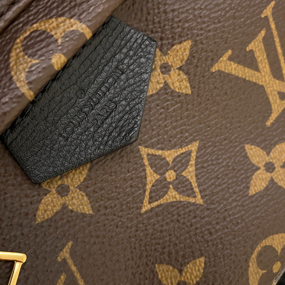 LOUIS VUITTON Palm Springs Backpack NoirM44871 Monogram Size PM