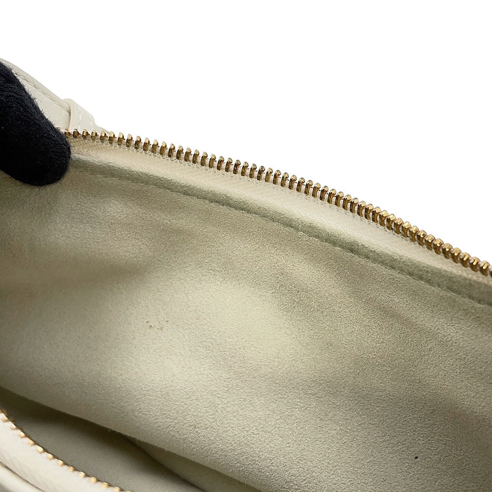 Dior Macrocannage CD Lounge Hobo Bag Latte WhiteM22626FBE Lambskin