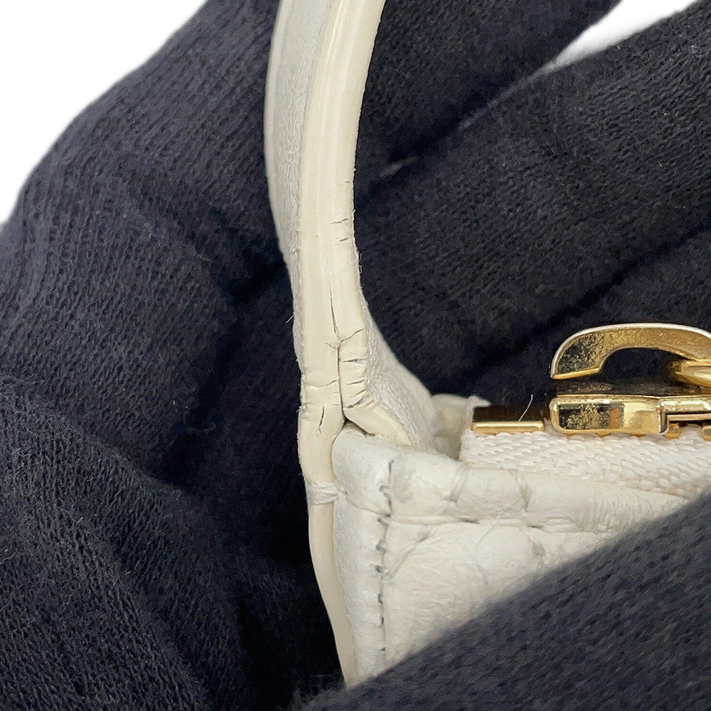 Dior Macrocannage CD Lounge Hobo Bag Latte WhiteM22626FBE Lambskin