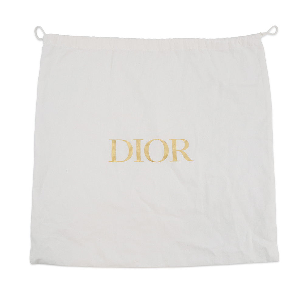 Dior Macrocannage CD Lounge Hobo Bag Latte WhiteM22626FBE Lambskin