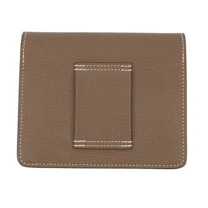 HERMES Roulis slim Etoupe Chevre Myzore Goatskin