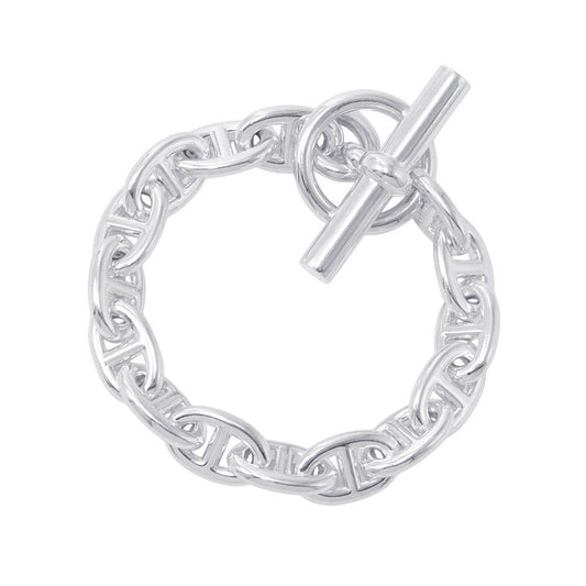 HERMES Chaine d'Ancre Bracelet 15 frames Size PM SV925