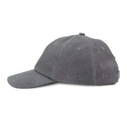 Bottega Veneta Jersey Print Nubuck Leather Cap Size M Gray739329 V2UT0 Leather