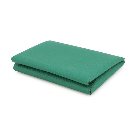 HERMES Calvi Duo Verso Vert Vertigo/Jaune Milton Epsom