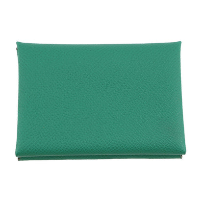 HERMES Calvi Duo Verso Vert Vertigo/Jaune Milton Epsom