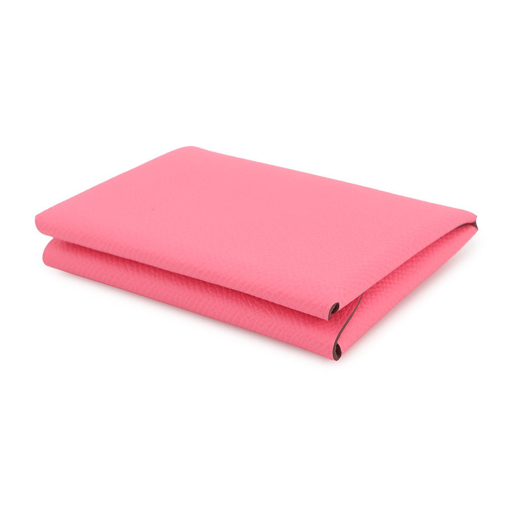 HERMES Calvi duo Rose Azalee Epsom