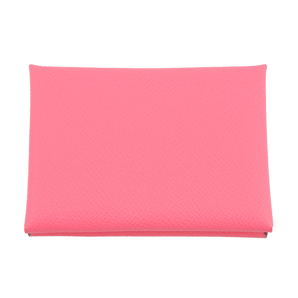 HERMES Calvi duo Rose Azalee Epsom